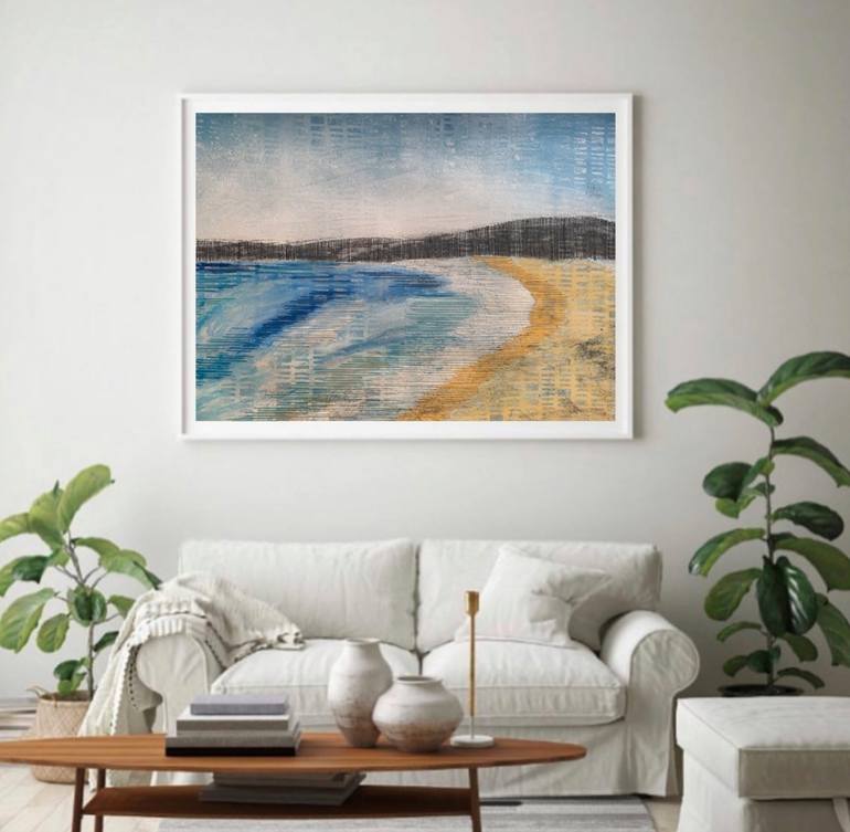 Original Beach Painting by Tarli Bird