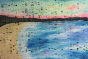 Original Pop Art Beach Paintings by Tarli Bird