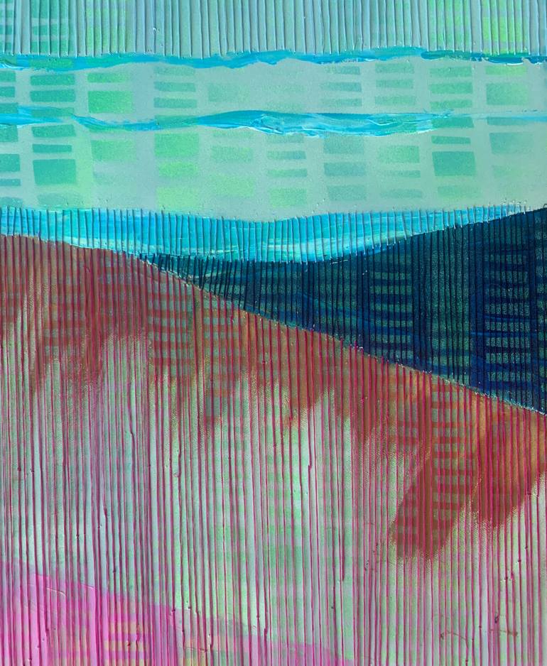 Original Abstract Landscape Painting by Tarli Bird