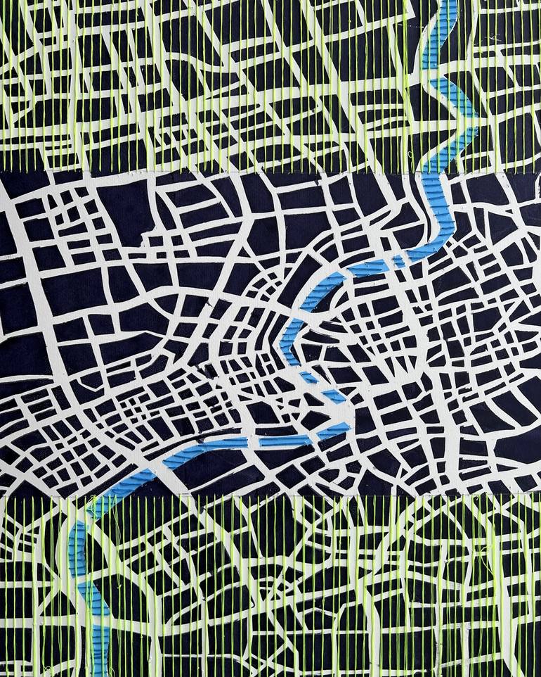 Original Cities Printmaking by Tarli Bird