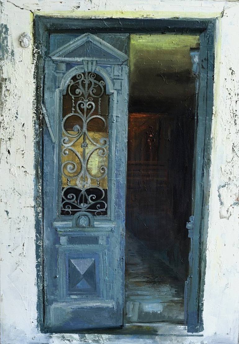 Old Door Painting