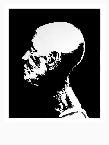 Original Portrait Printmaking by Srecko Radivojcevic