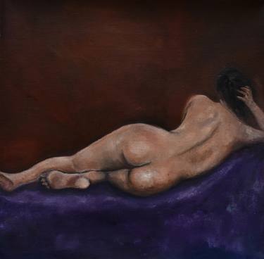 Original Expressionism Nude Paintings by Srecko Radivojcevic