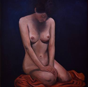 Original Figurative Nude Paintings by Srecko Radivojcevic