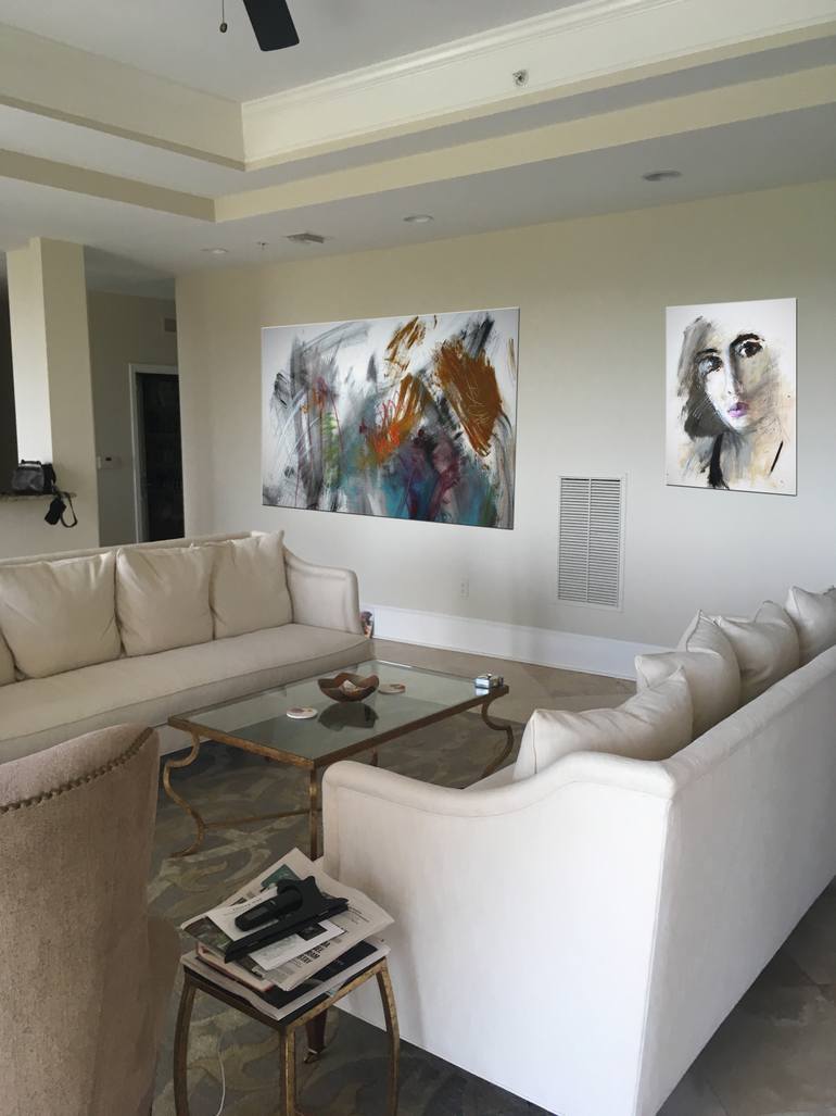 Original Abstract Expressionism Abstract Painting by Sharon Westbrook