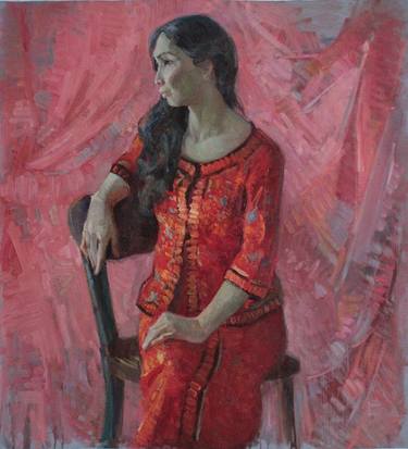 Print of Realism Women Paintings by Vitaliy Vorona