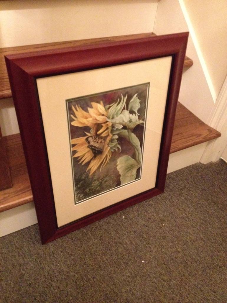 Original Realism Floral Painting by Oscar Rayneri