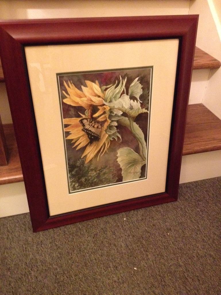 Original Realism Floral Painting by Oscar Rayneri