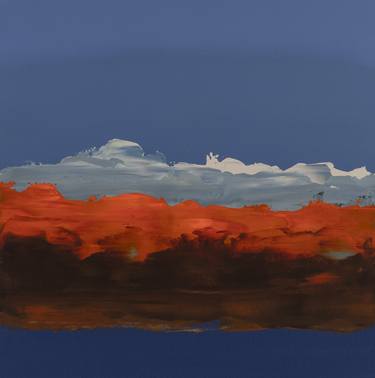 Original Conceptual Landscape Painting by Paulo Ponte