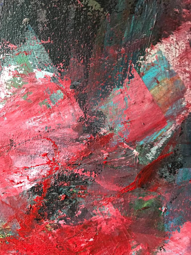 Original Abstract Expressionism Abstract Painting by Irina Kara