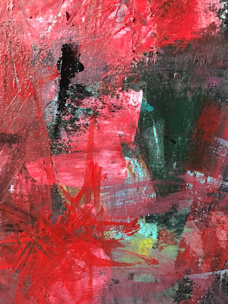 Original Abstract Expressionism Abstract Painting by Irina Kara