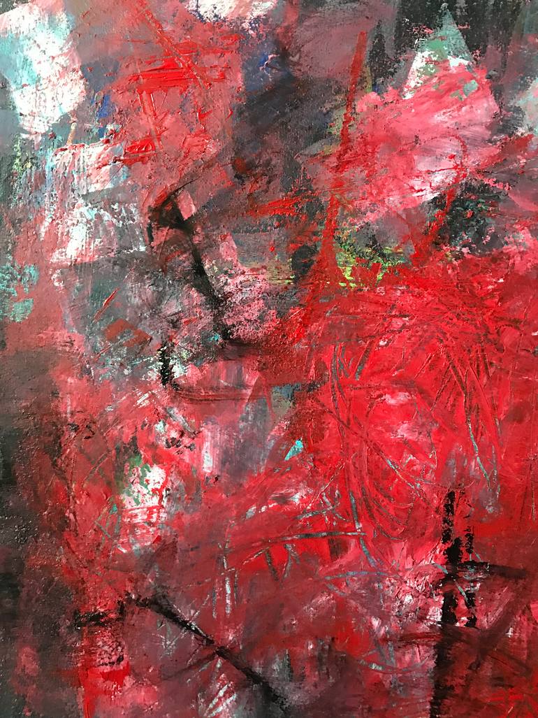 Original Abstract Expressionism Abstract Painting by Irina Kara