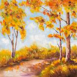 The road in the fall by Marinko Saric
