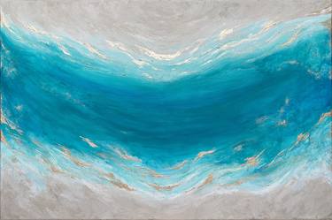 Original Abstract Seascape Paintings by Anna Wawrzyniak