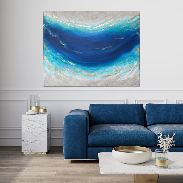 Original Seascape Painting by Anna Wawrzyniak