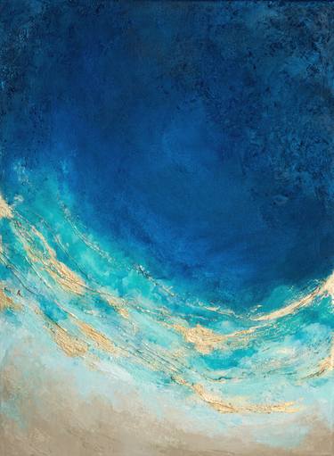 Original Abstract Seascape Paintings by Anna Wawrzyniak