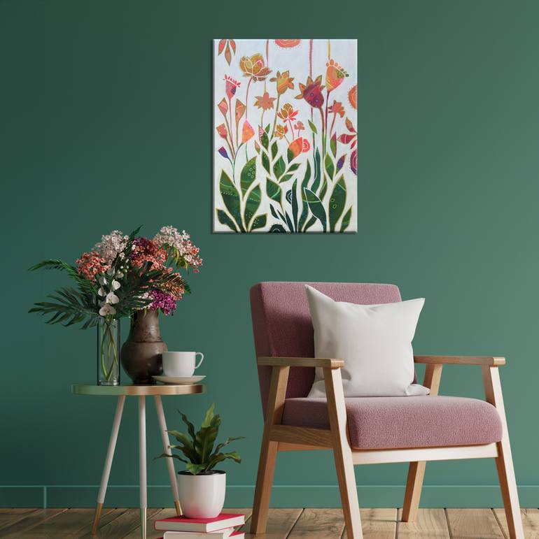 Original Abstract Nature Painting by Anna Wawrzyniak