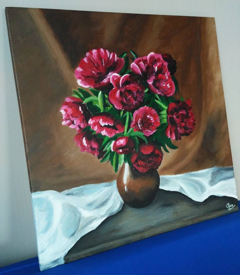 Original Realism Still Life Painting by Anna Wawrzyniak