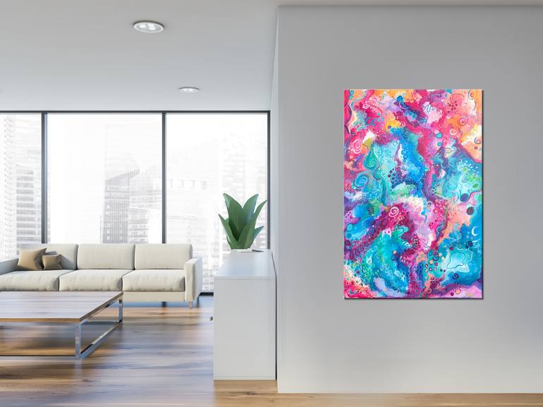 Original Abstract Painting by Anna Wawrzyniak