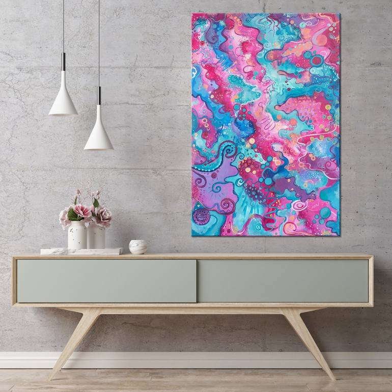 Original Abstract Painting by Anna Wawrzyniak