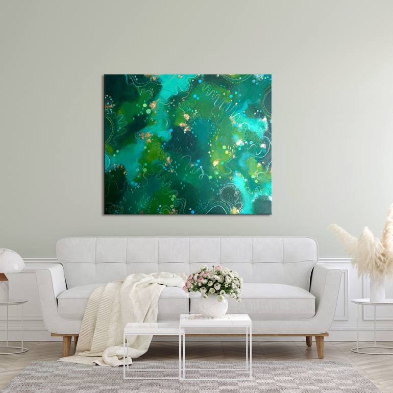 Original Modern Abstract Painting by Anna Wawrzyniak