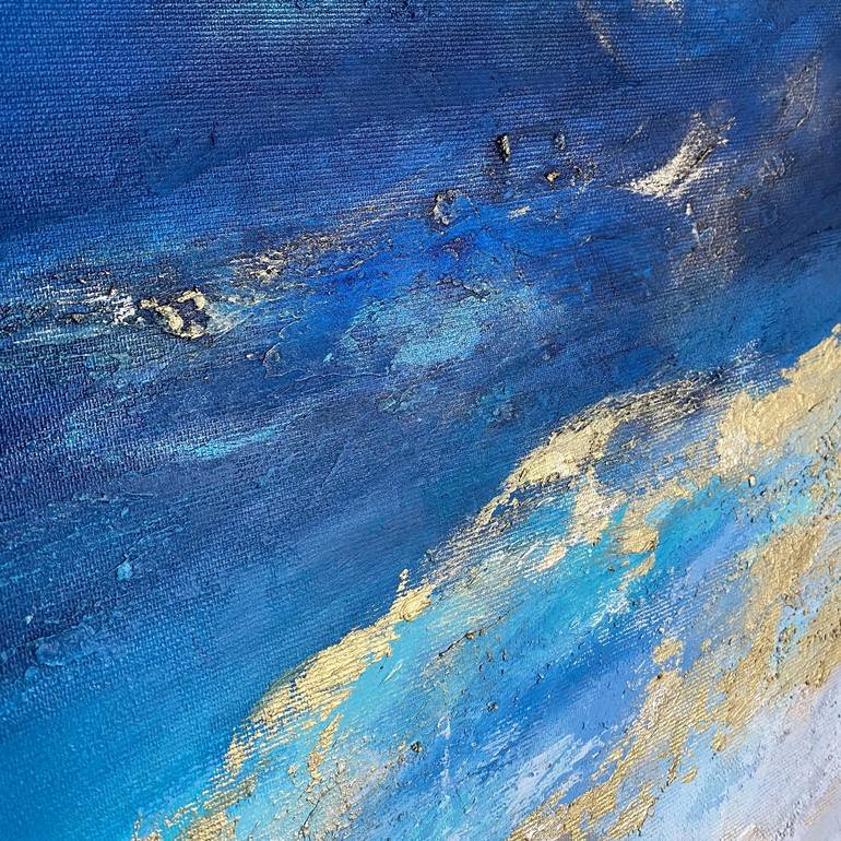 Original Abstract Water Painting by Anna Wawrzyniak