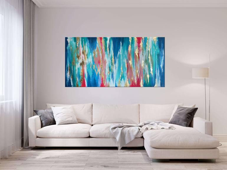 Original Abstract Expressionism Abstract Painting by Anna Wawrzyniak