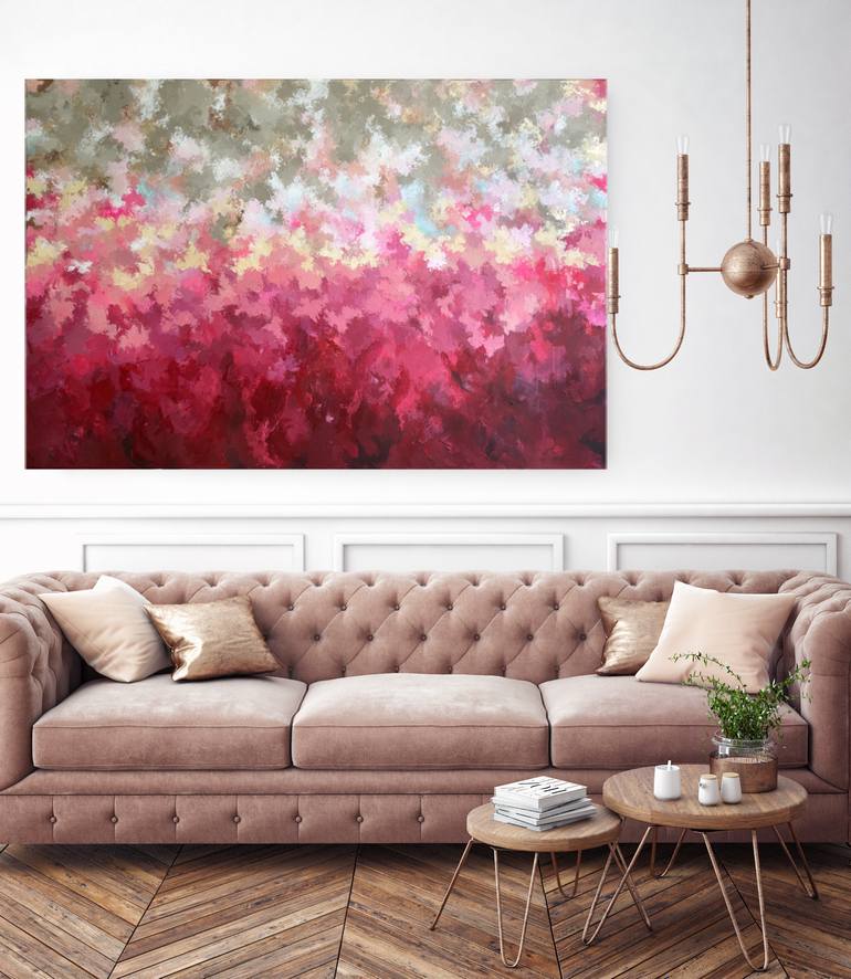 Original Abstract Expressionism Abstract Painting by Anna Wawrzyniak