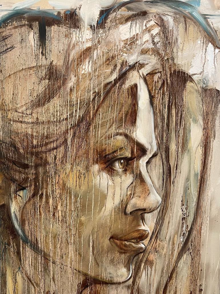 Original Figurative Women Painting by Rene Rikkelman