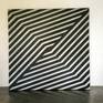 Dusa Jesih, Not titled, from a cycle of paintings Between the lines, acrylic on canvas, 2013