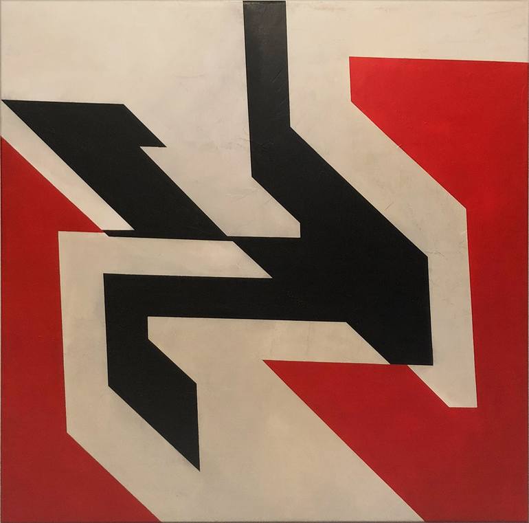 Original Minimalism Abstract Paintings by Dusa Jesih