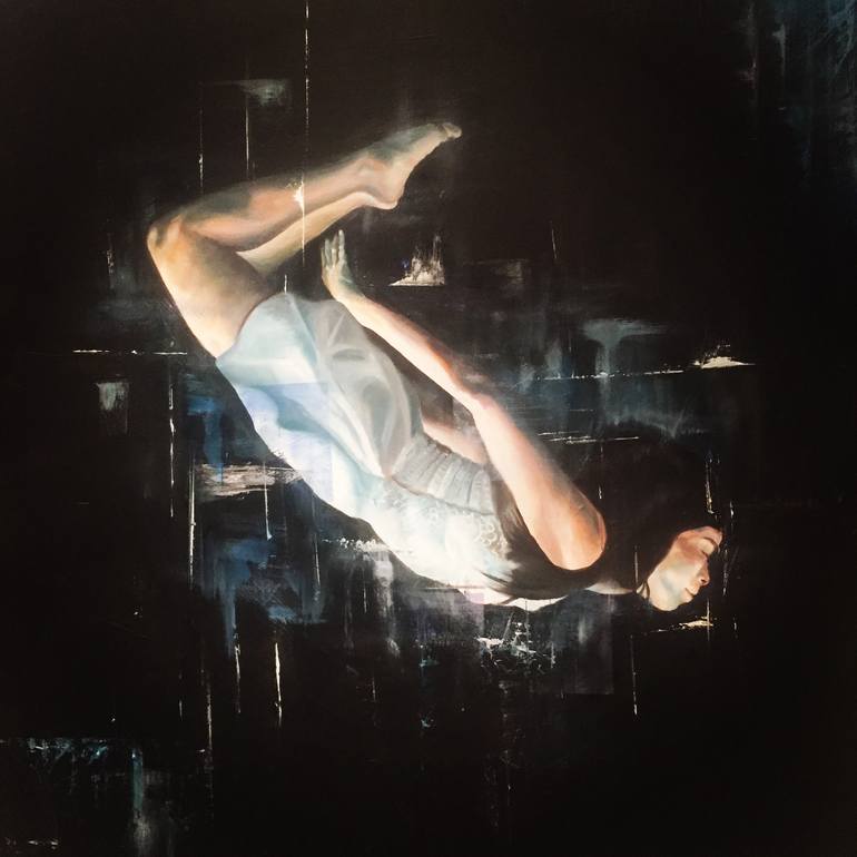 Original Figurative Body Painting by Steve Geary