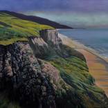 The cliffs at Overstrand looking towards Cromer by carl henderson