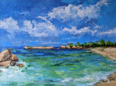 Original Seascape Paintings by Kateryna Shuvalova