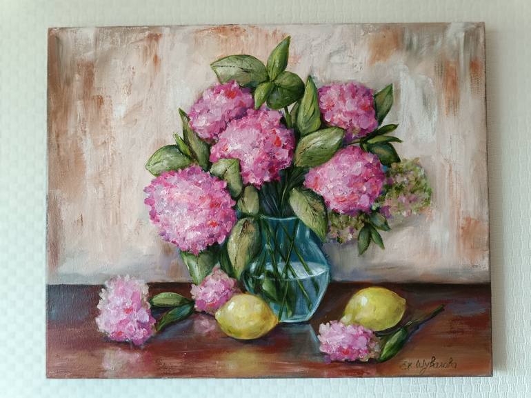 Original Realism Still Life Painting by Kateryna Shuvalova