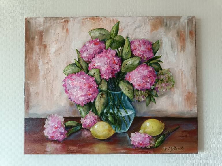 Original Realism Still Life Painting by Kateryna Shuvalova