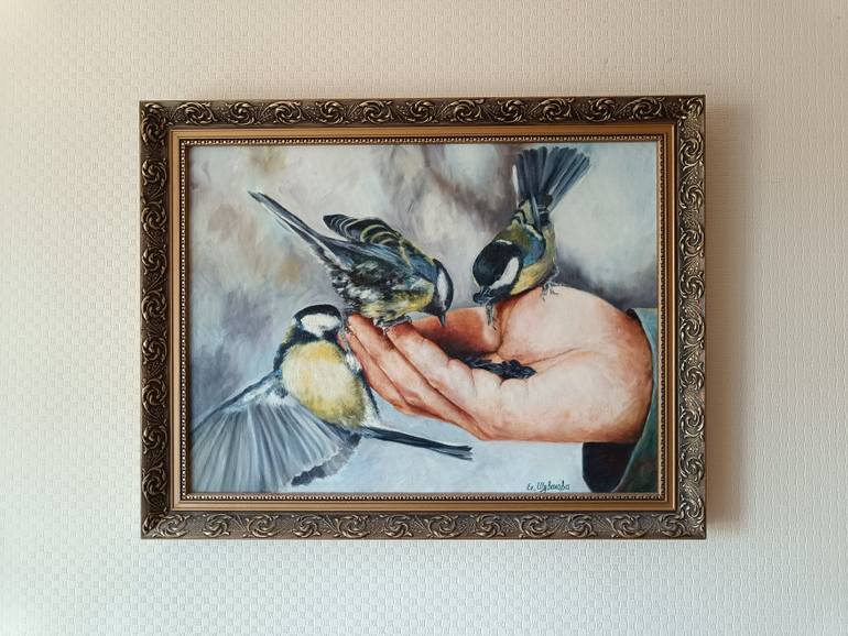 Original Contemporary People Painting by Kateryna Shuvalova