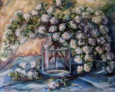 Original Realism Floral Paintings by Kateryna Shuvalova