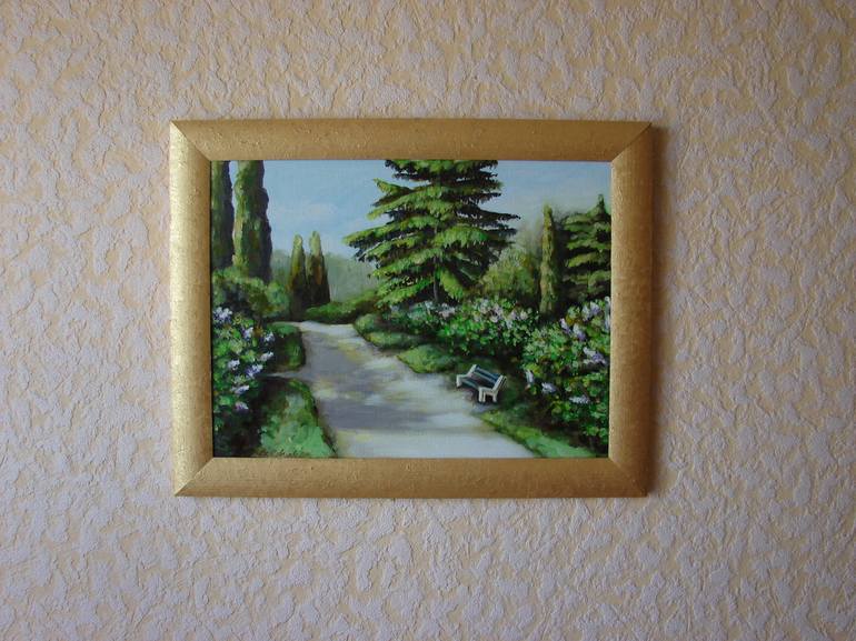 Original Landscape Painting by Kateryna Shuvalova