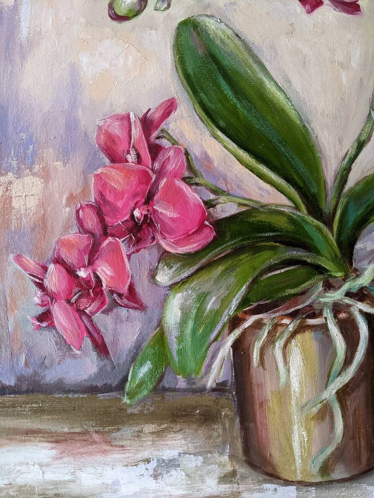 Original Floral Painting by Kateryna Shuvalova