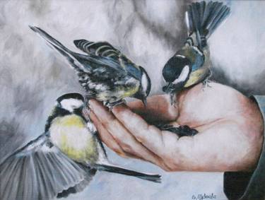 Print of Realism Animal Paintings by Kateryna Shuvalova