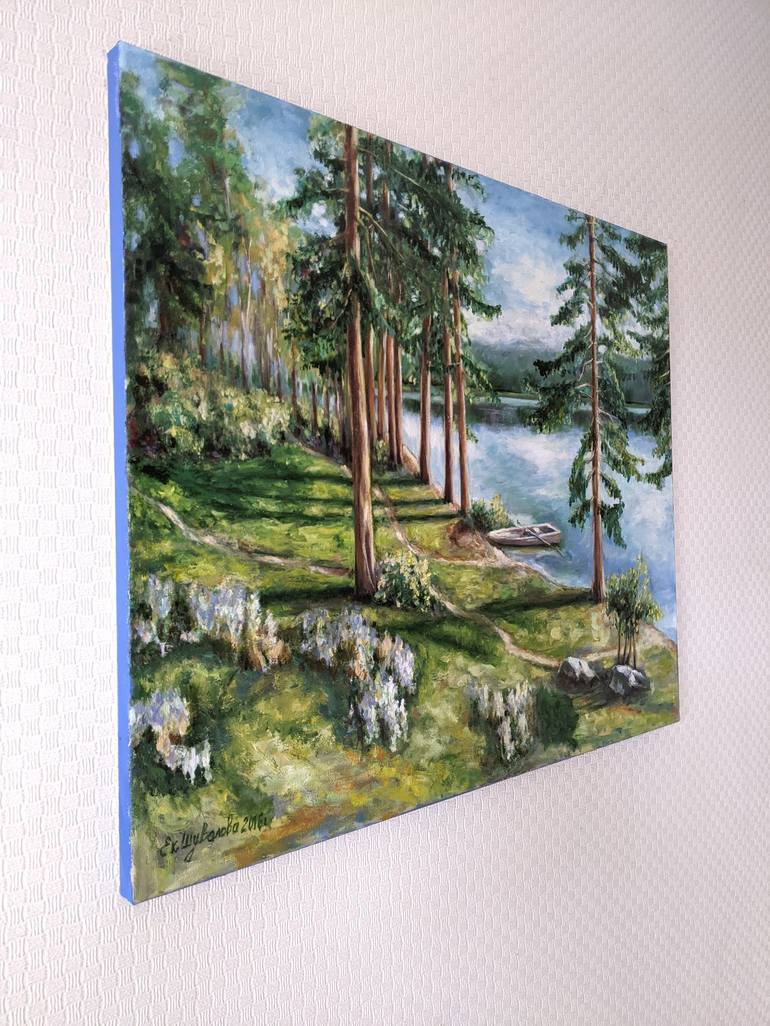 Original Fine Art Landscape Painting by Kateryna Shuvalova