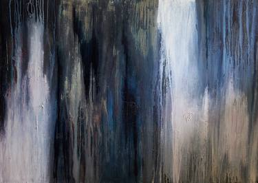 Original Abstract Paintings by Heike Huettenkofer