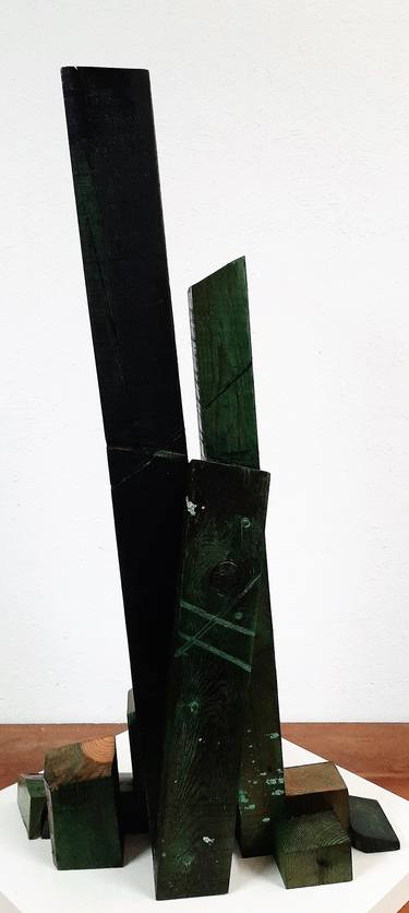 Original Conceptual Abstract Sculpture by Alberto Simoes De Almeida