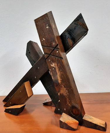 Original Abstract Sculpture by Alberto Simoes De Almeida