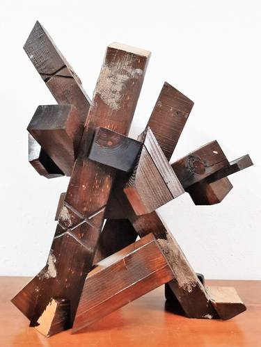 Original Abstract Sculpture by Alberto Simoes De Almeida