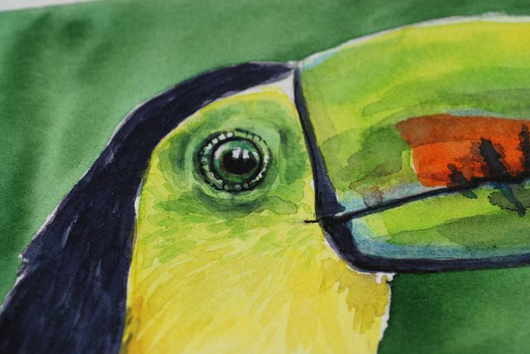 Original Illustration Animal Painting by Katerina Kirilova