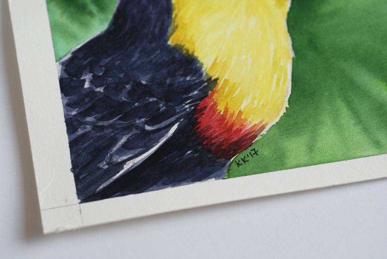 Original Illustration Animal Painting by Katerina Kirilova