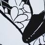 Flamingo garden ink illustration drawn on Bristol paper. Overall size of the illustration is A4(21cmX29.7cm).