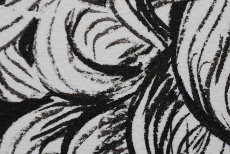 Original Illustration Cats Drawing by Katerina Kirilova